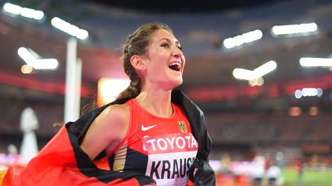 Gesa Felicitas Krause gewann bei der WM 2015 Bronze