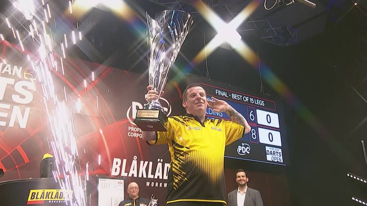 Belgian Darts Open: Dave Chisnall schlägt Andrew Gilding im Finale 8:6