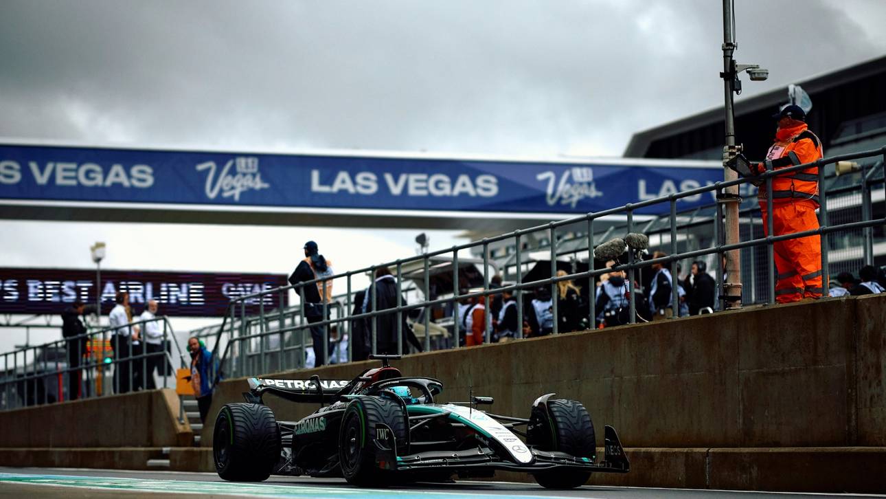 Formel 1: Russell erobert in Silverstone Startplatz eins