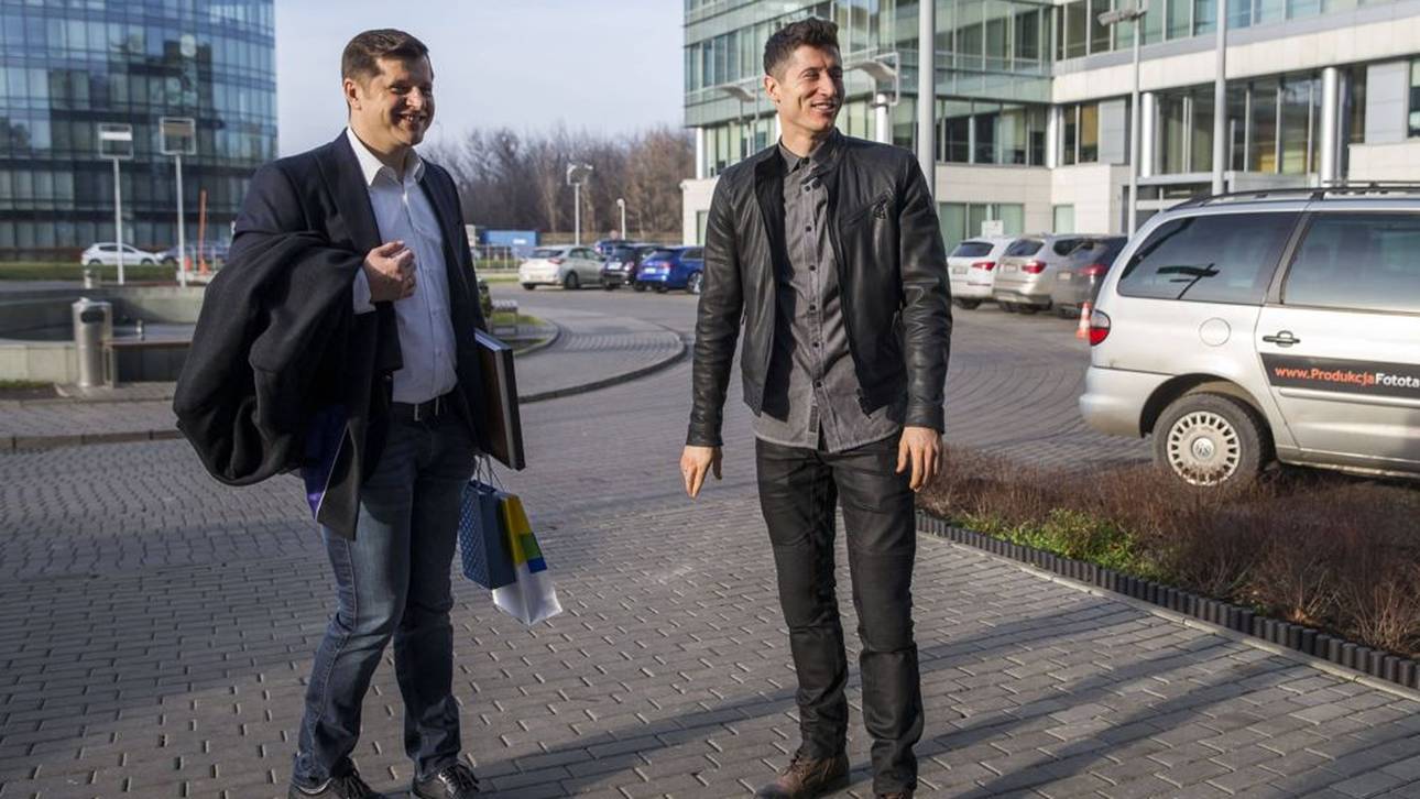 Robert Lewandowski und Cezary Kucharski arbeiteten acht Jahre zusammen