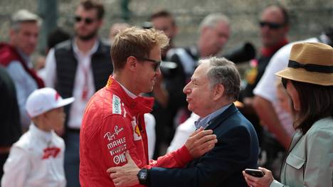 Sebastian Vettel (l.) gehört für Jean Todt zur Formel 1 dazu