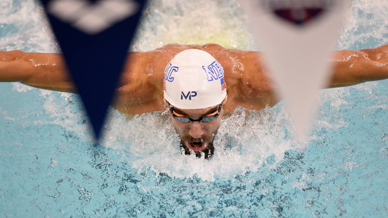 Phelps erneut geschlagen