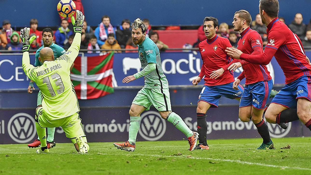 Messi beendet Barcas Sieglos-Serie