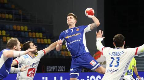 Viggo Kristjansson war früher Fußball-Profi und spielt heute für Islands Handball-Nationalmannschaft