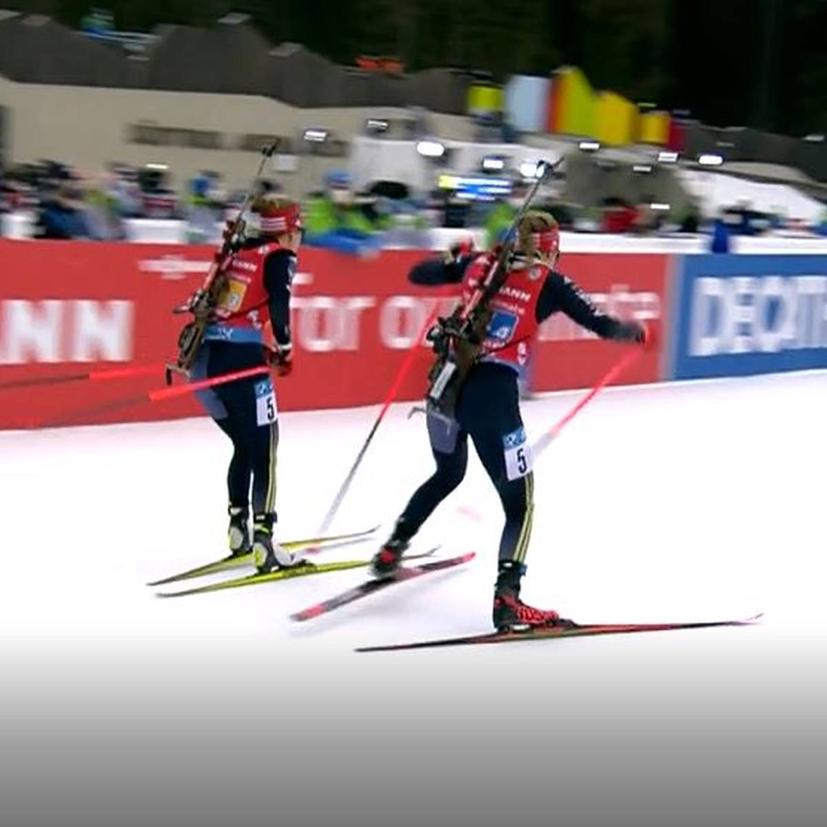 Deutsche Frauen laufen nur hinterher! Norwegen gewinnt Biathlon-Staffel