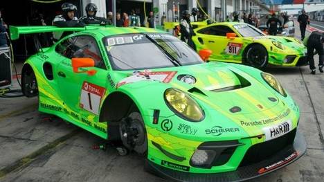 Dem Manthey-Porsche #1 steht im Rennen eine Aufholjagd bevor