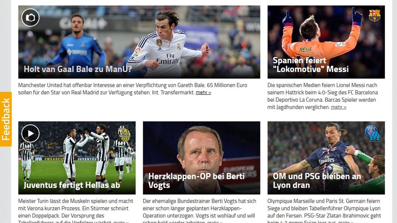 Screenshot Top-Themen