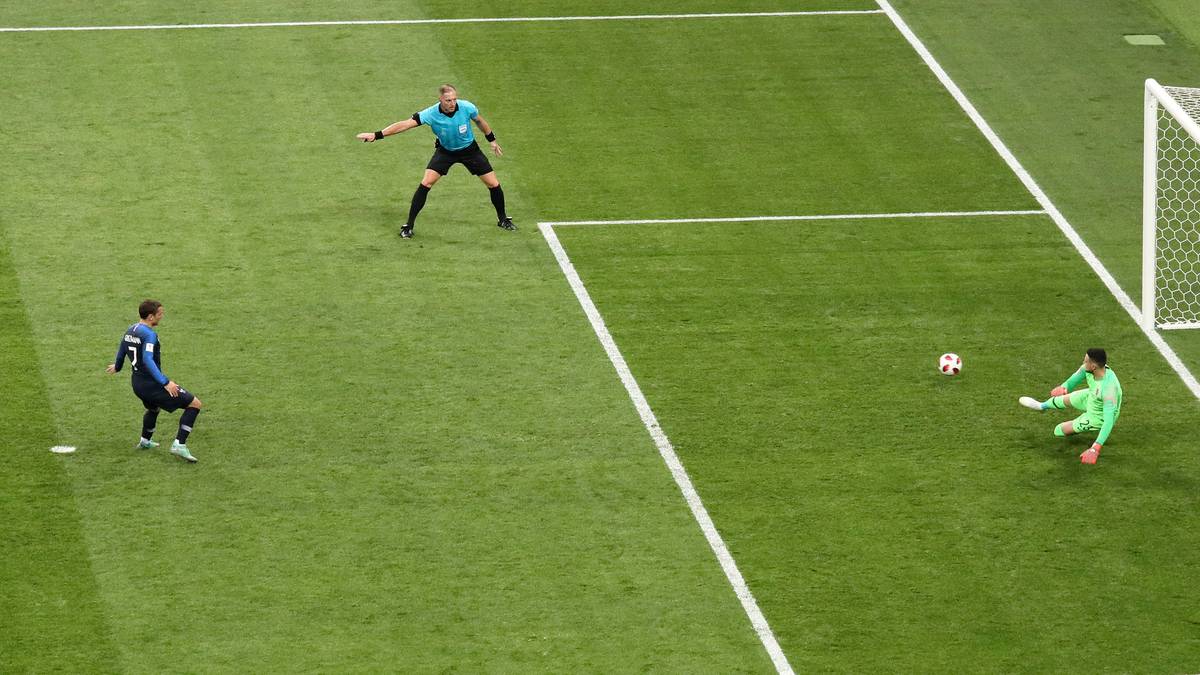 Antoine Griezmann schießt Les Bleus erneut in Führung 