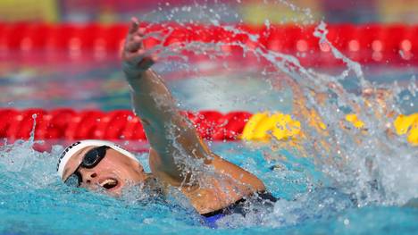 Sarah Köhler gewann die fünfte Medaille für die deutschen Schwimmer