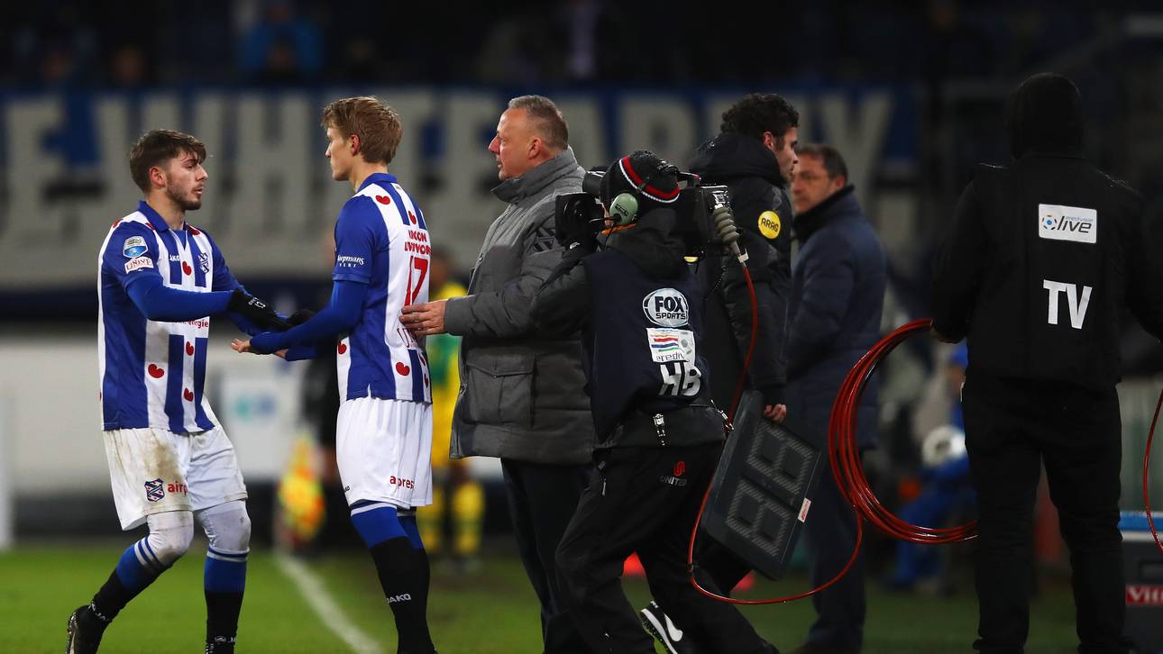Odegaard feiert Debüt für Heerenveen