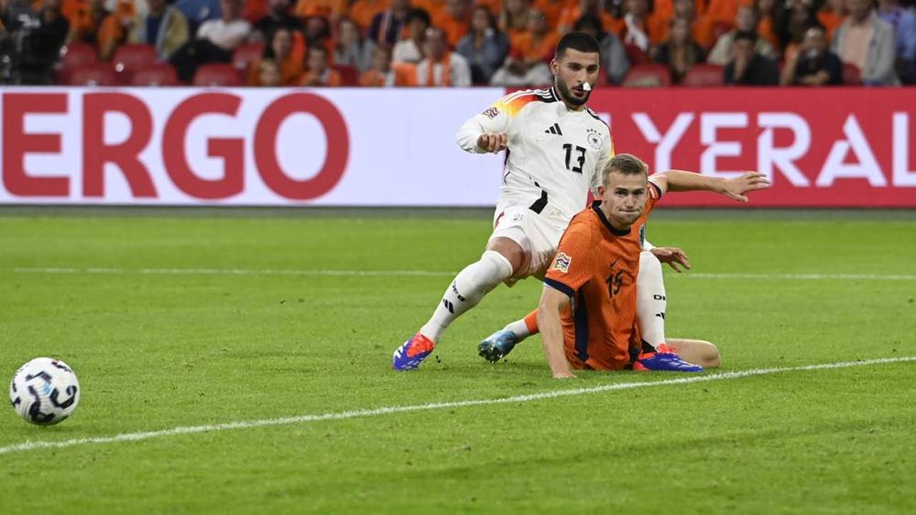 Kann dem Ball nur hinterherschauen: Matthijs de Ligt