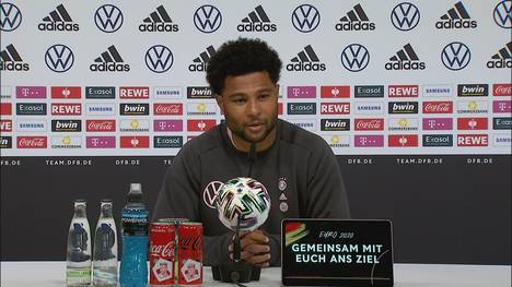 Serge Gnabry hatte unter Joachim Löw zuletzt häufiger die Position des Mittelstürmers bekleidet. Ist der Bayern-Star der Torgarant für die EM?