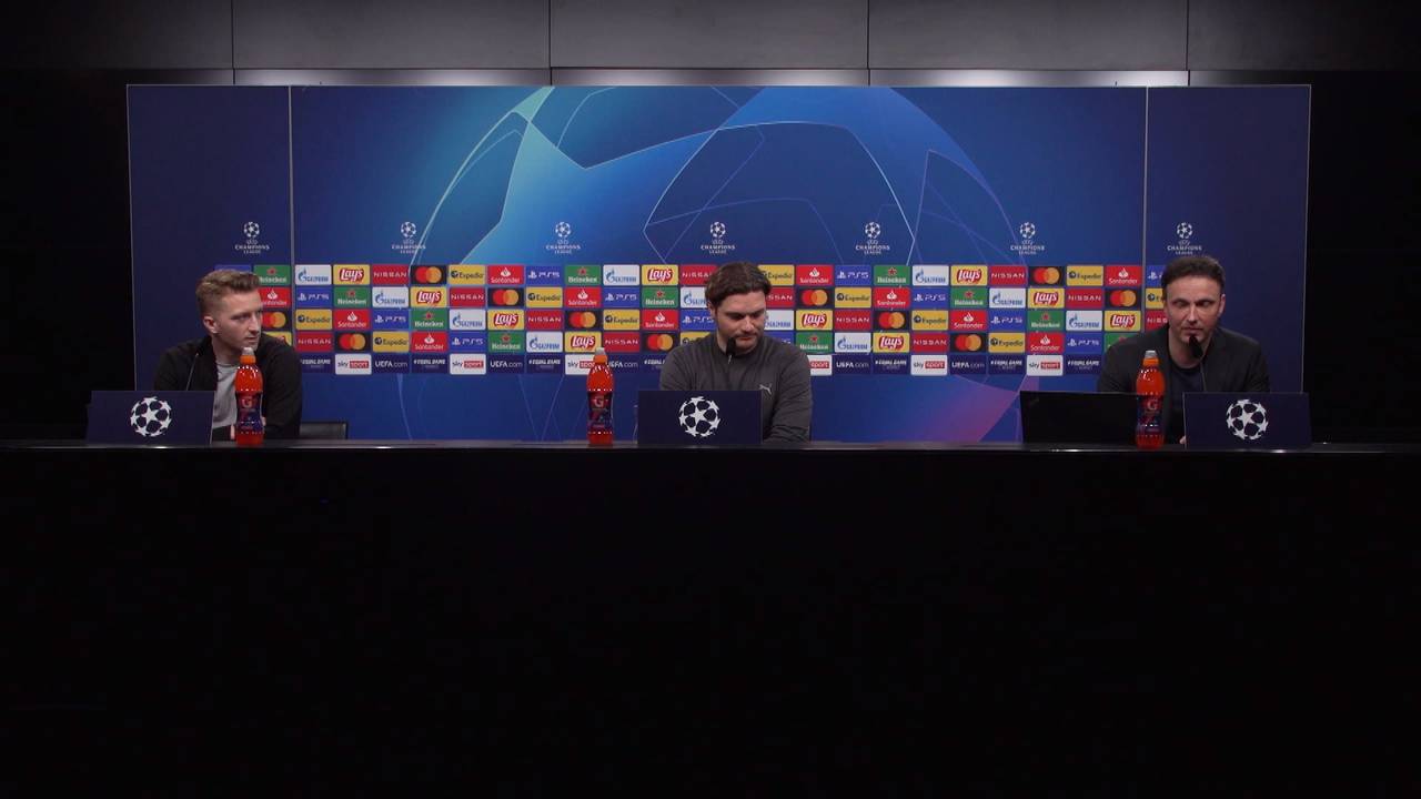 Wegen Schiri-Kritik: Marco Reus wird von Pressesprecher Fligge abgegräscht
