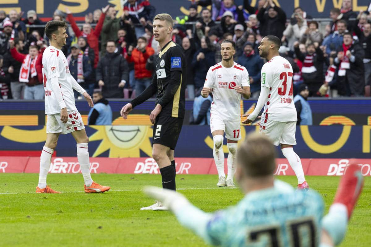 Sind das die Spiele, die man für den Aufstieg gewinnen muss? Der 1. FC Köln tut sich gegen die SV Elversberg lange schwer, benötigt sogar Pfostenglück - und darf dann doch jubeln.