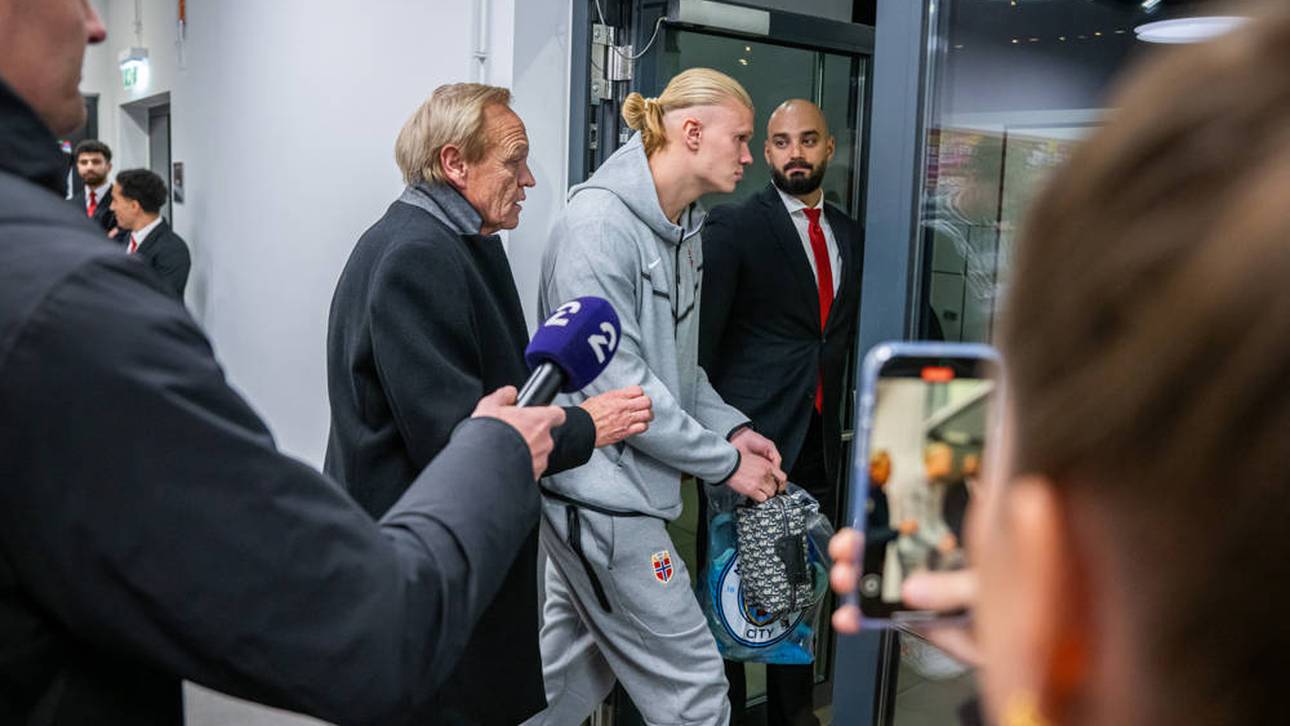 Haaland mit Wut-Abgang