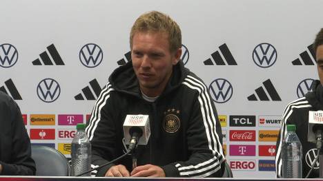 Julian Nagelsmann erklärt auf der Pressekonferenz vor dem Spiel gegen die USA seine Art von Fußball - wichtig ist ihm vor allem ein offensiver, spielstarker Ansatz.