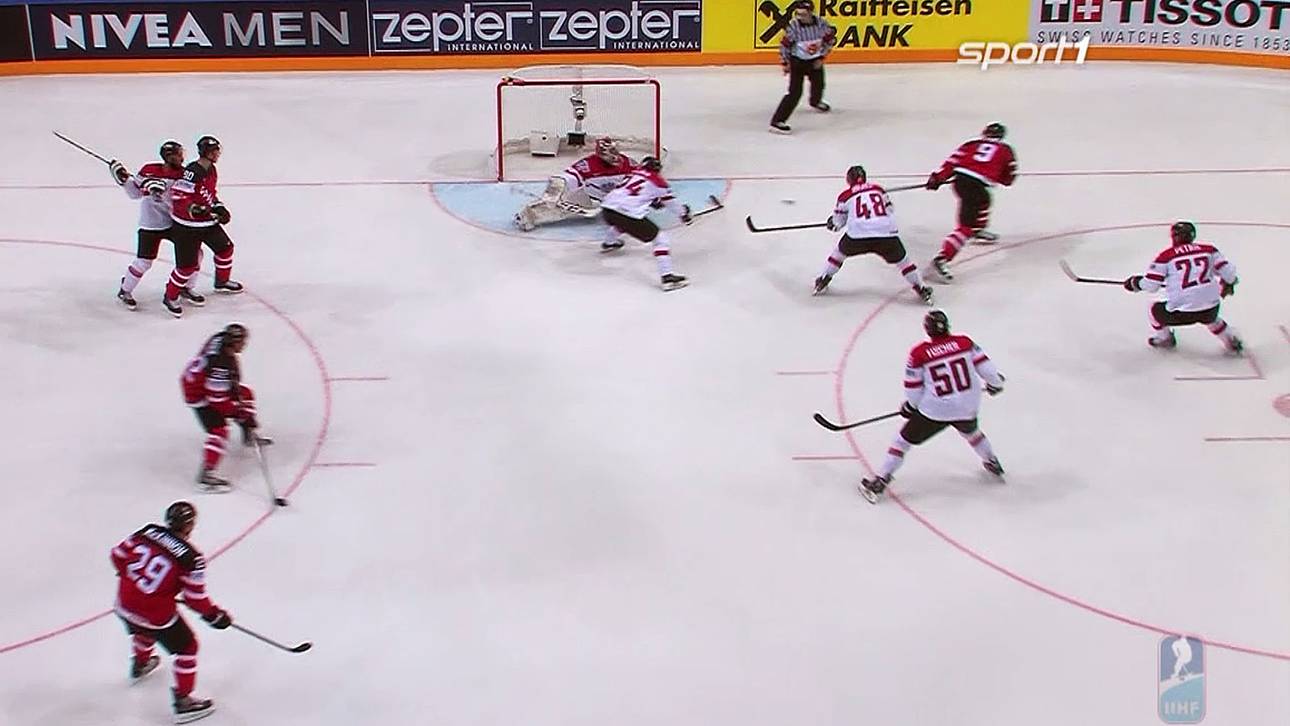 Kanada zerlegt auch Österreich