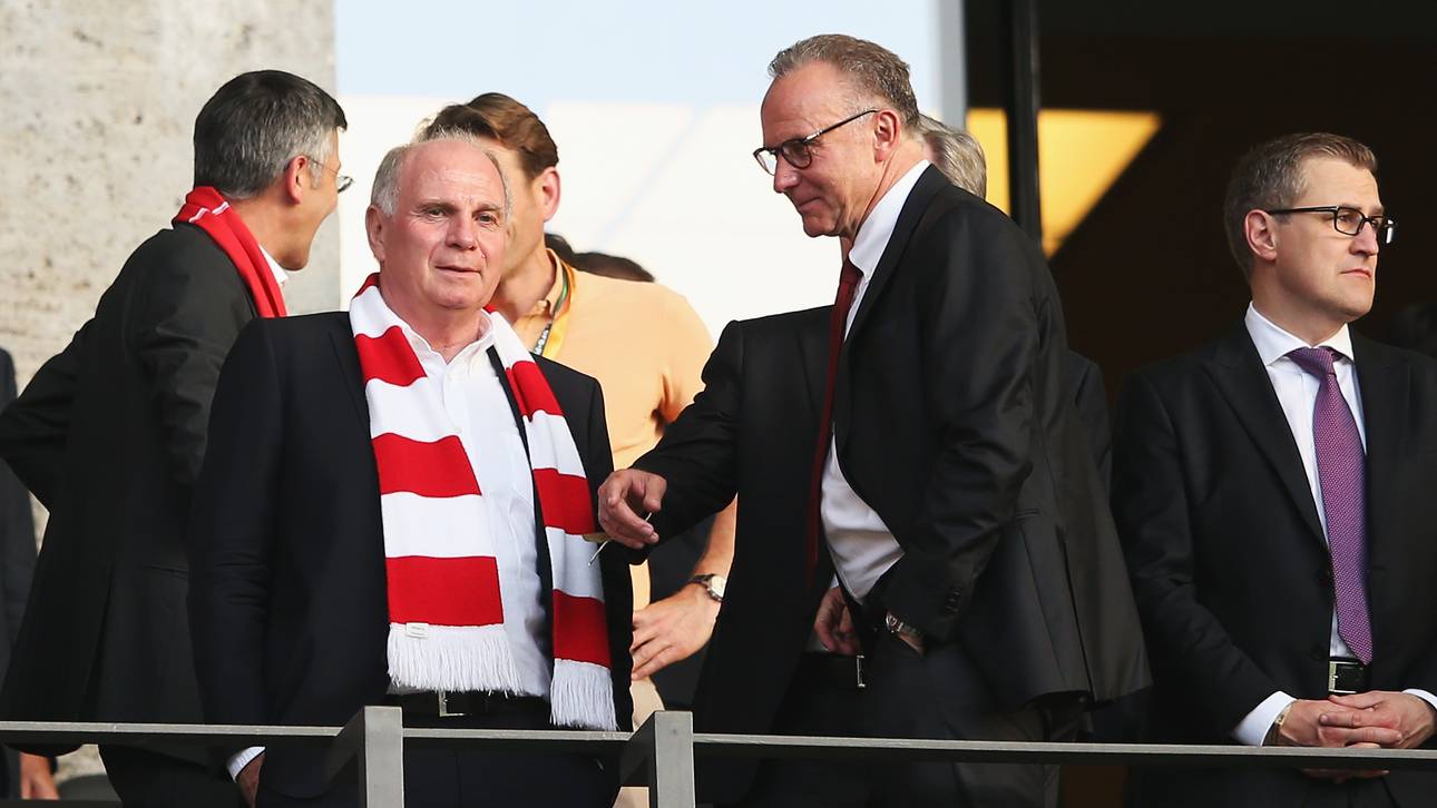 FCB-Doppelpack: Hoeneß im Stress