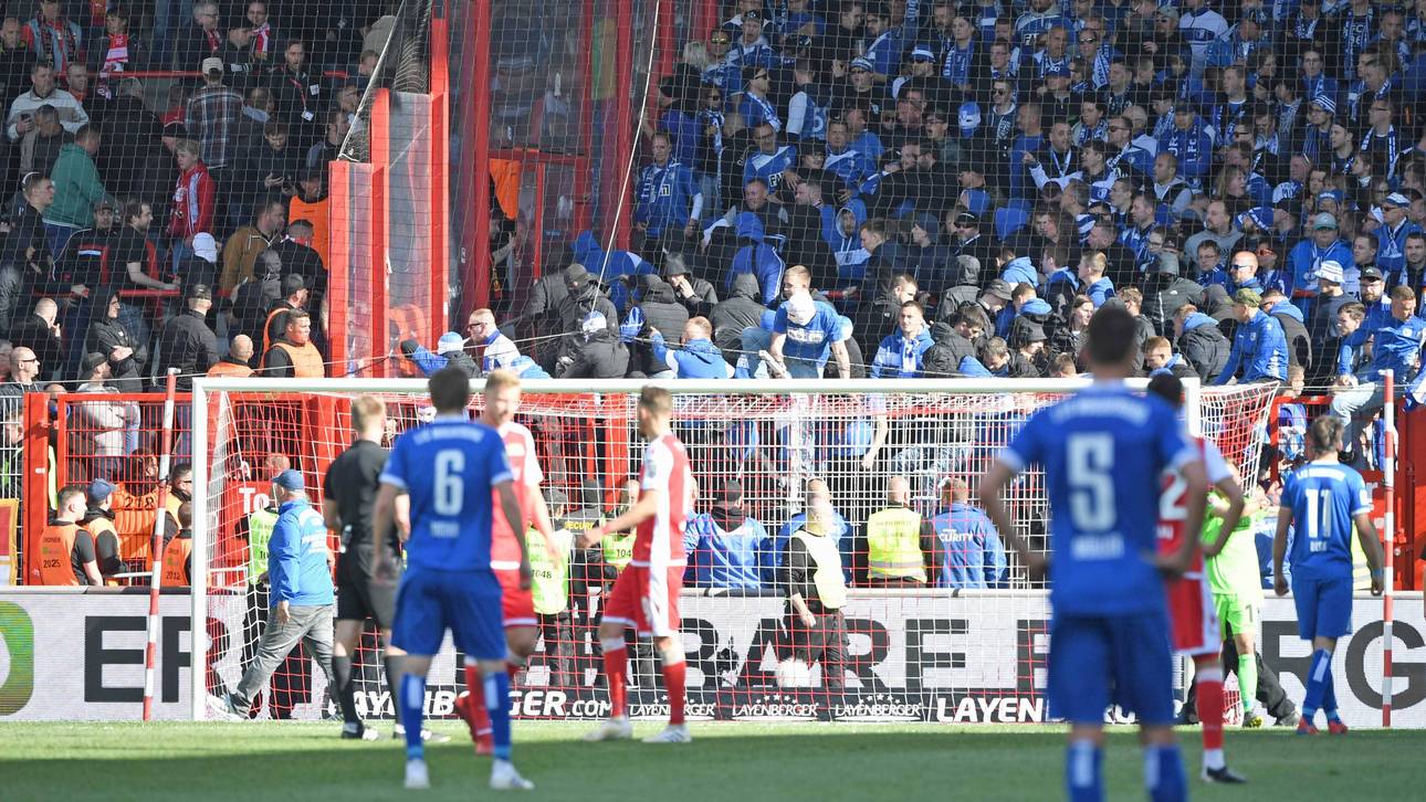 Magdeburg-Fans randalieren