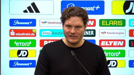 Dortmund-Trainer Edin Terzic spricht auf der Pressekonferenz nach dem Sieg gegen den 1. FC Union Berlin über die Nicht-Berücksichtigung von Mats Hummels.