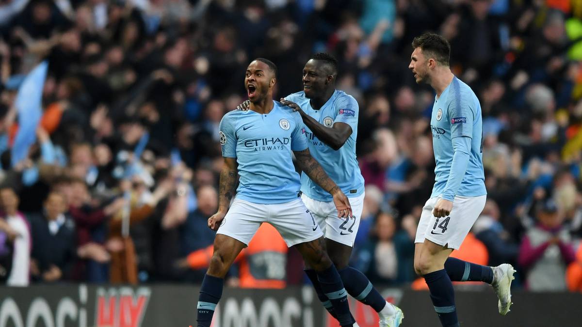 PLATZ 7 - RAHEEM STERLING (Manchester City): 5 Tore