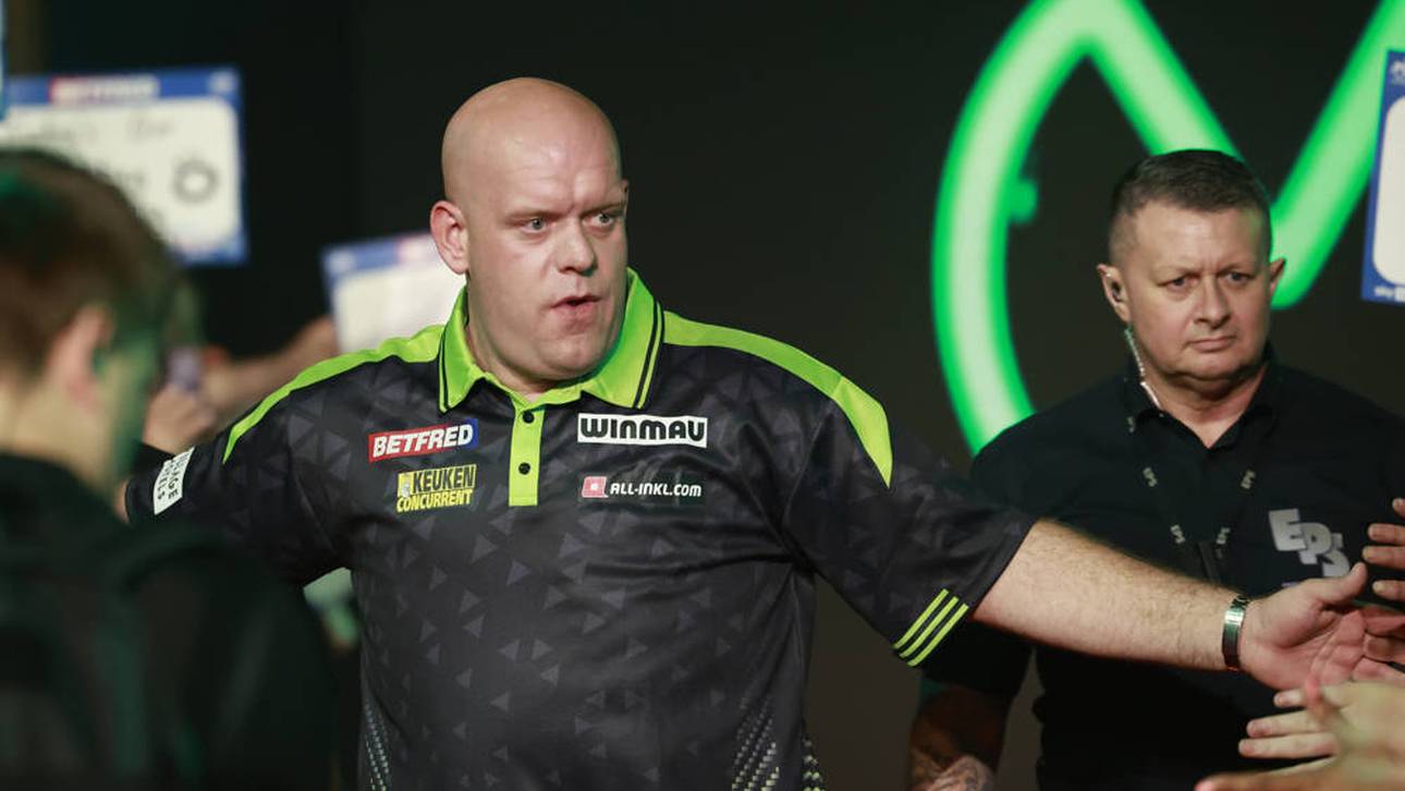 Michael van Gerwen macht gewohnt selbstbewusste Ansagen