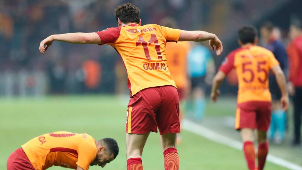 Auch international ist das Spiel Fortnite beliebt. Bei Galatasaray Istanbul war es zum Beispiel Sinan Gümüs, der sich dem Gesten-Repertoire des Spiels bediente