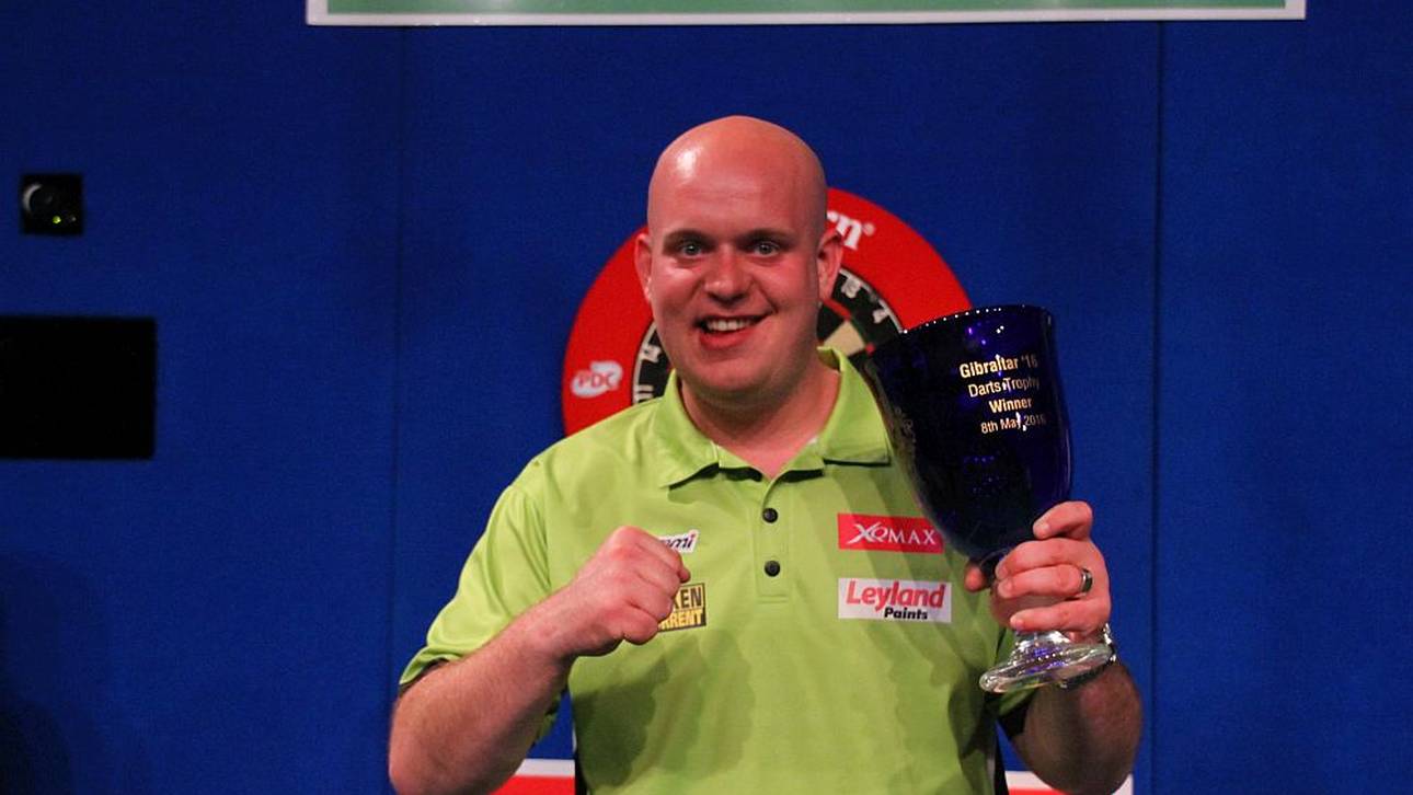 Van Gerwen gewinnt erneut in Gibraltar