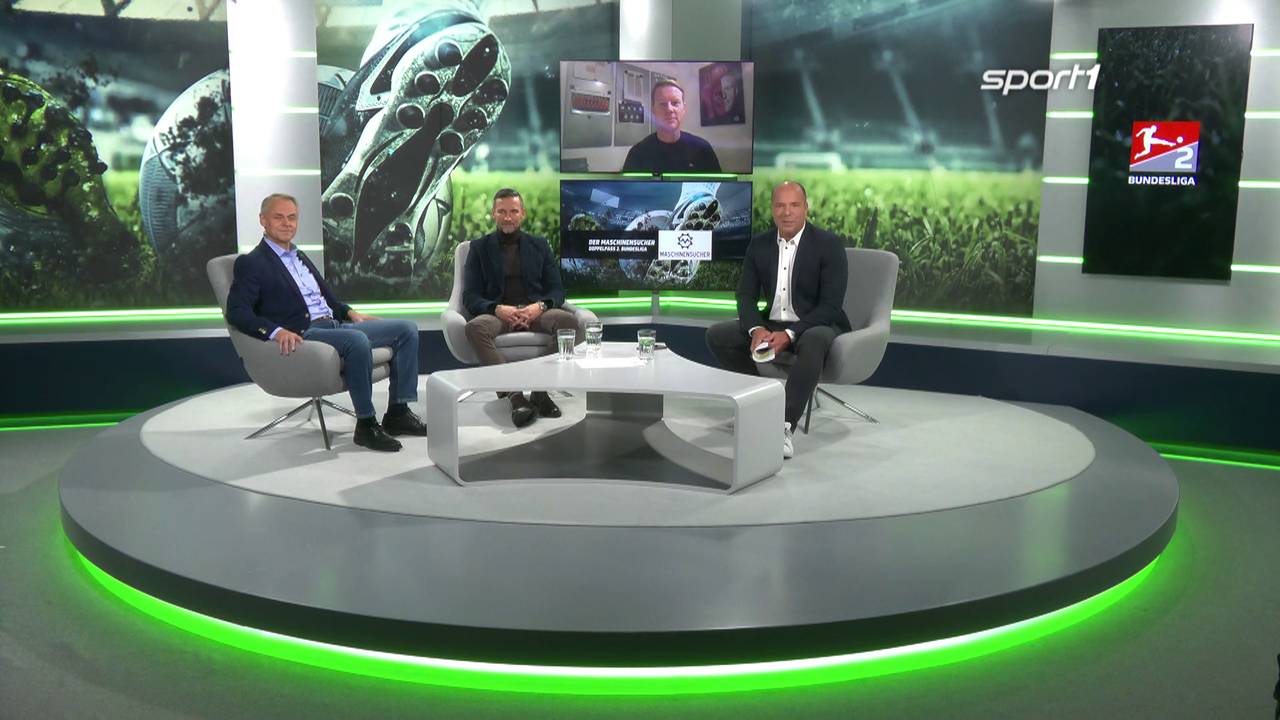 Maschinensucher Doppelpass 2. Bundesliga: Ganze Sendung mit Thon und Zinnbauer