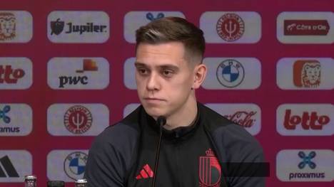 Leandro Trossard wechselte im Winter von Brighton zum FC Arsenal. Bei der belgischen Nationalmannschaft erklärt der Belgier, dass der Gewinn der Premier League sein größter Traum ist.