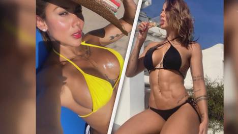 Sonia Isaza begeistert ihre Fans mit einem durchtrainierten Körper. Das Fitness-Model ist die Freundin eines ehemaligen Bayern-Stars.
