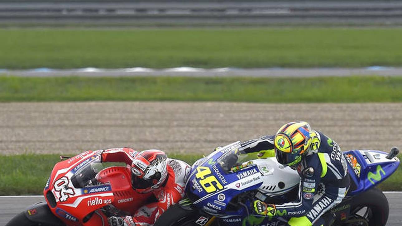 Dovizioso über Rossis Angriff „nicht glücklich“