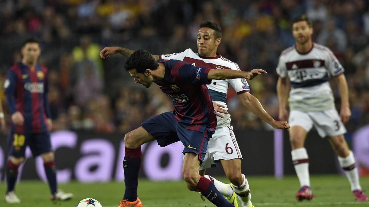 Sergio Busquets: Der defensive Mittelfeldmann zeigte sich gewohnt bienenfleißig, und organsierte die Defensive Barcas im Mittelfeld. Busquets hatte großen Anteil daran, dass sich Thiago und Müller nicht wie gewohnt entfalten konnten. SPORT1-Note: 2,5 