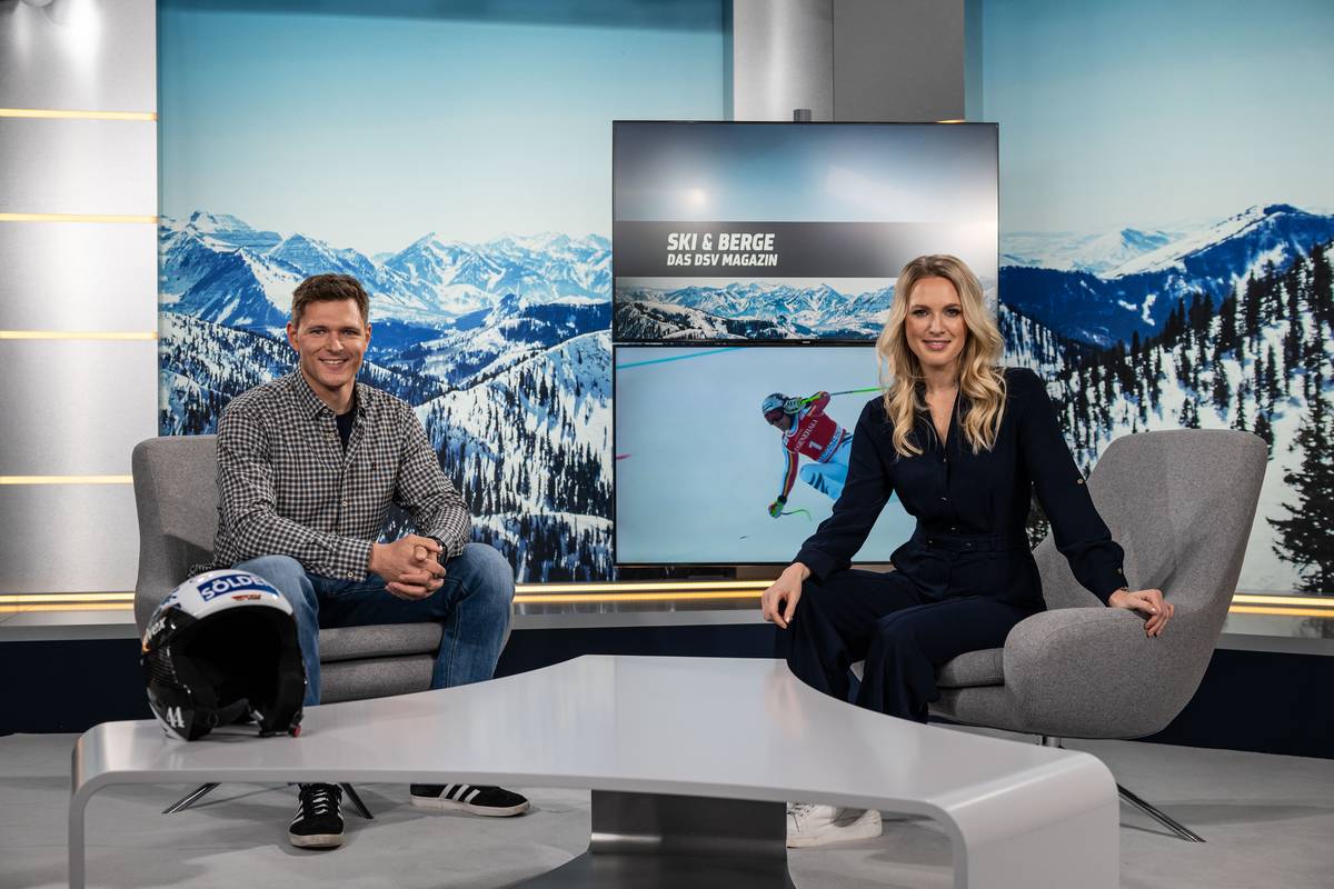 Im „SKI & BERGE: Das DSV Magazin“ auf SPORT1 begrüßt Ruth Hofmann den Streif-Sieger von 2018, Thomas Dreßen. Der 30-Jährige spricht über seine erfolgreiche Karriere, seinen kürzlichen Rücktritt & seine Zukunftspläne. Außerdem gibt Florian Soldner vom DSV-Bundeslehrteam wertvolle Tipps zum Thema Skitour. In der Rubrik #Schneevonmorgen beleuchtet Anna Dollak das Thema nachhaltige Anreise ins Skigebiet.