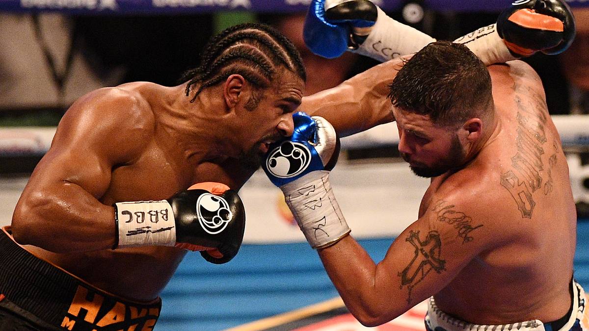 Nach dem ersten Kampf gegen Haye dachte der Brite jedoch zunächst daran, seine eigene Karriere zu beenden: "Ich weiß nicht, wie oft ich meinen Körper und meine Familie das noch durchmachen lassen kann", sagte der 34-Jährige der "BBC"