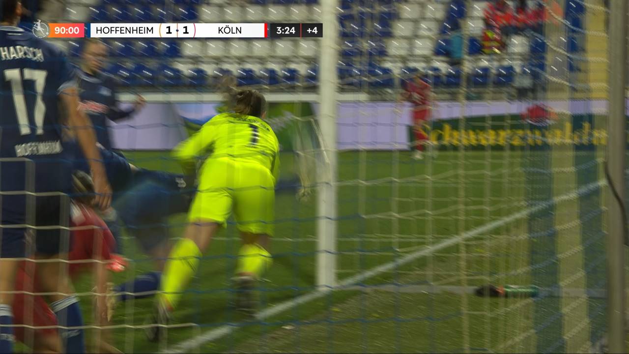 Frauen-Bundesliga: TSG Hoffenheim - 1. FC Köln (1:1) | Highlights