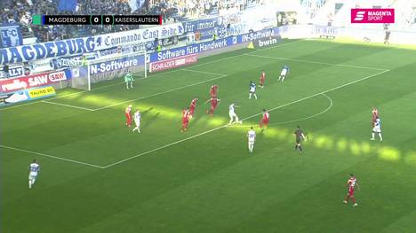 1. FC Magdeburg - 1. FC Kaiserslautern (1:0): Tore und Highlights | 3. Liga