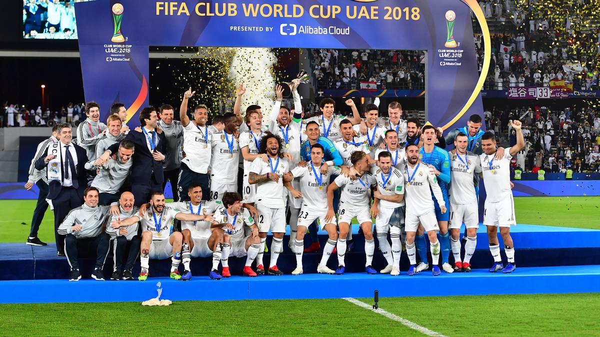 FBL-CLUB-WORLD-CUP-REAL MADRID-AL AIN Real Madrid macht den Titel-Hattrick bei der FIFA Klub-WM perfekt. Es ist der erste Titel nach Ronaldo