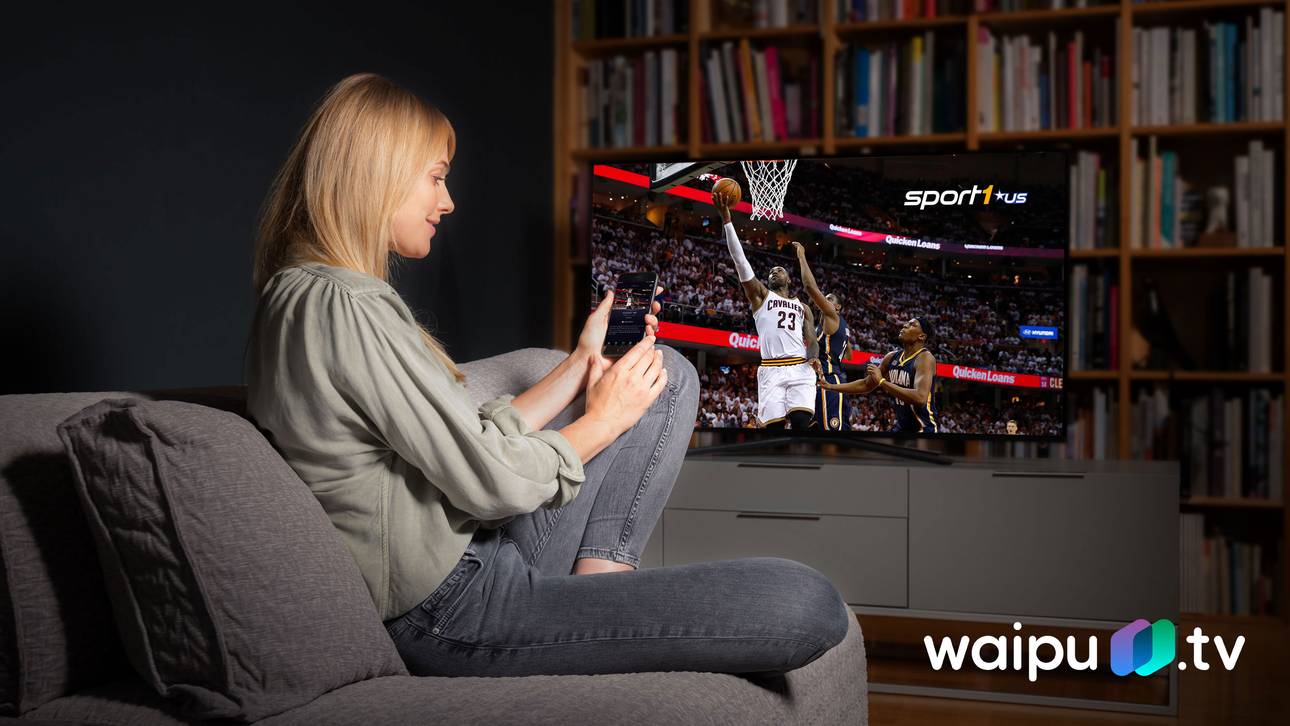 Ab 1. Dezember ist SPORT1 US HD auch bei waipu.tv verfügbar