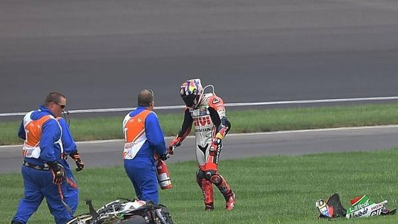Bradl: „Es war ein Rennunfall“