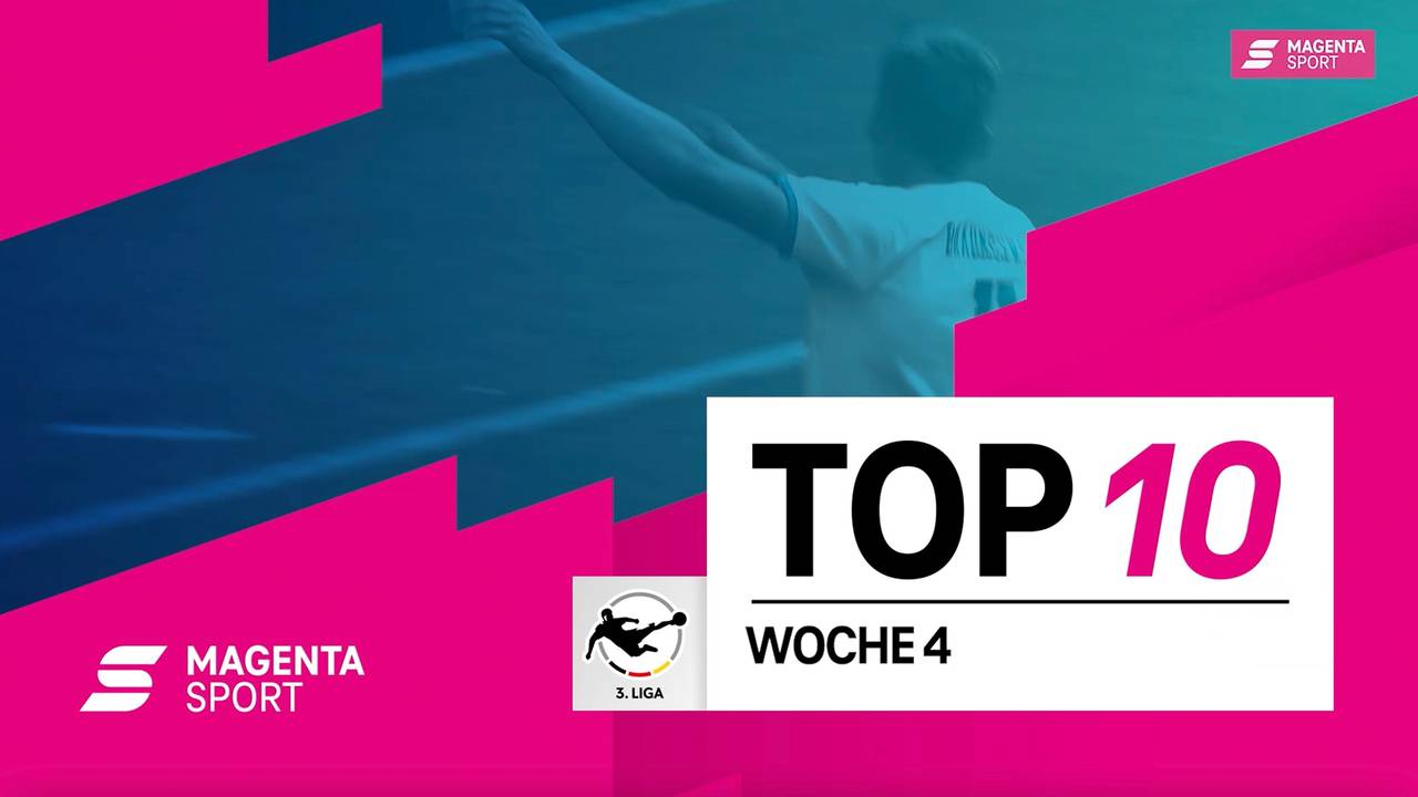 Die neue Top10 aus der 3. Liga - Woche 4.