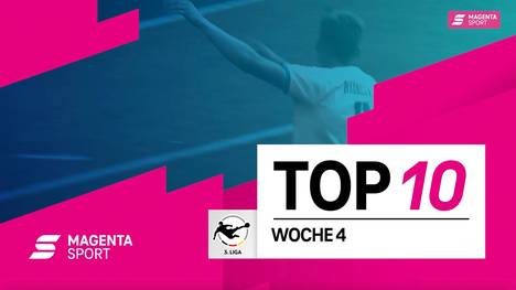 Die neue Top10 aus der 3. Liga - Woche 4.