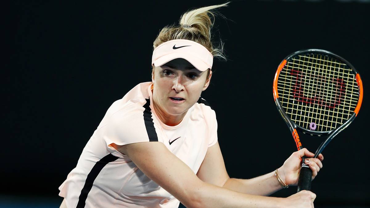 Es ist Tennis-Beauty Elina Switolina: Die Ukrainerin hat mit ihrer Auftakthürde Irina Jorovic keine Probleme