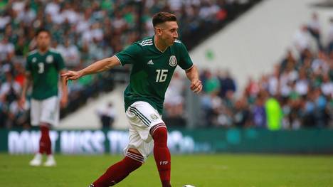 Hector Herrera spielt mit Mexiko bei der WM in Russland