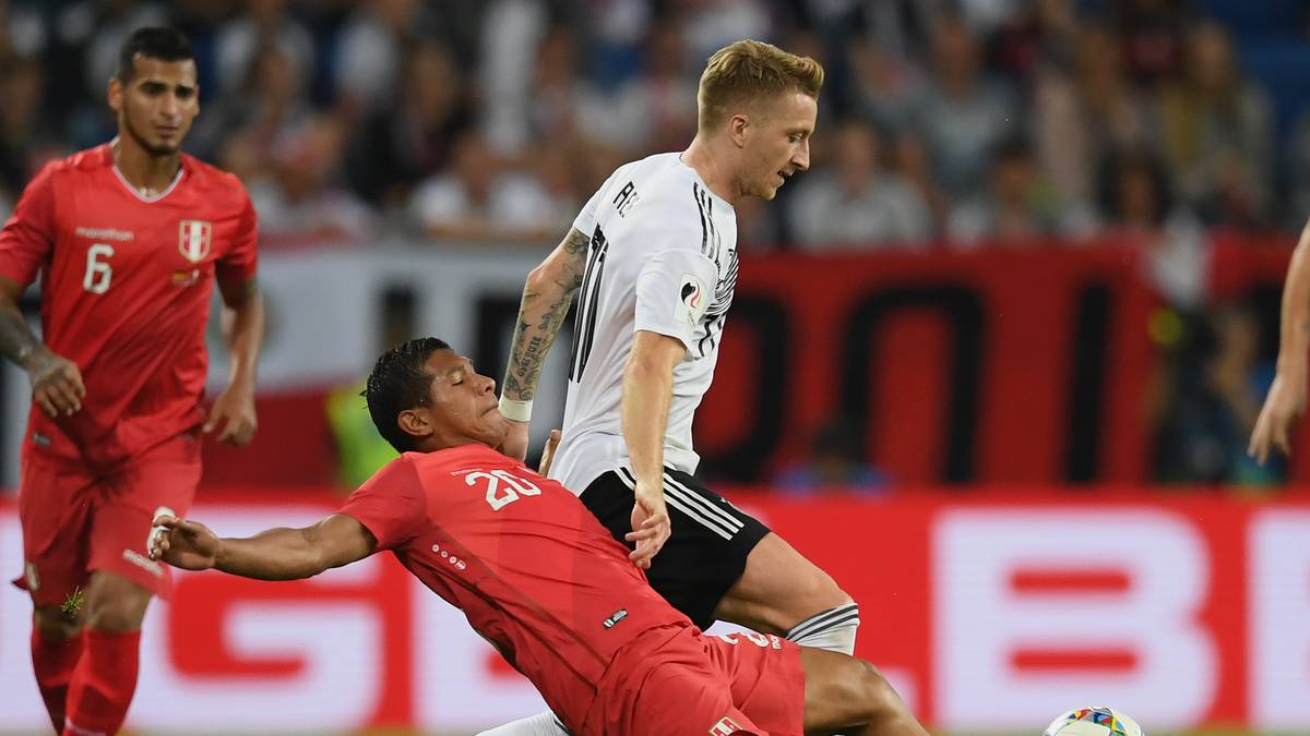 MARCO REUS (bis 46.): Erlebte einen unglücklichen Abend. Vergab in der 20. Minute das sichere 2:1 vor fast leerem Tor. Danach mit mehreren gravierenden Ballverlusten. Machte zur Halbzeit Platz für Julian Draxler. SPORT1-Note: 4,5