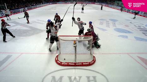 6:1 in Augsburg. Es ist der 12. Münchener Auswärtssieg, der EHC Red Bull München ist auf Rekordjagd. 