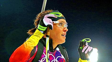 Evi Sachenbacher-Stehle hat sowohl im Biathlon als auch im Langlauf an Olympia teilgenommen