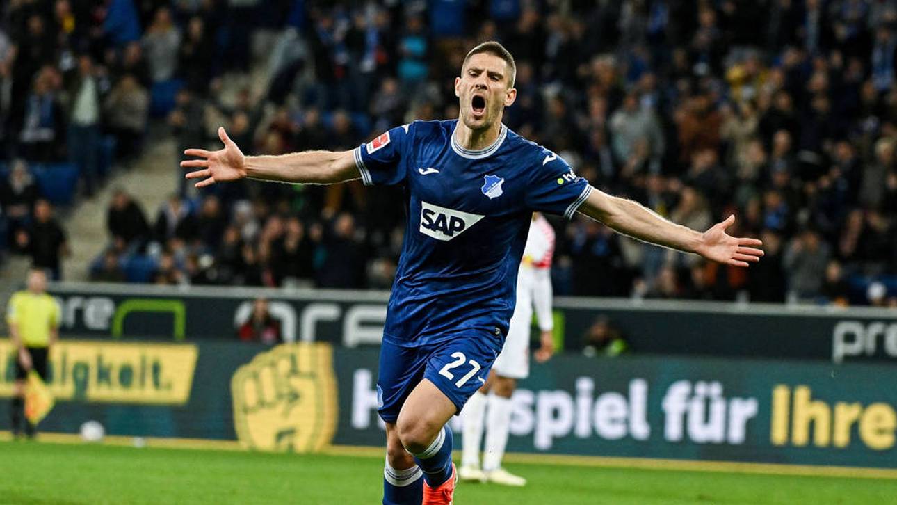 Andrej Kramaric rettet gegen RB Leipzig mit seinem Tor einen Punkt