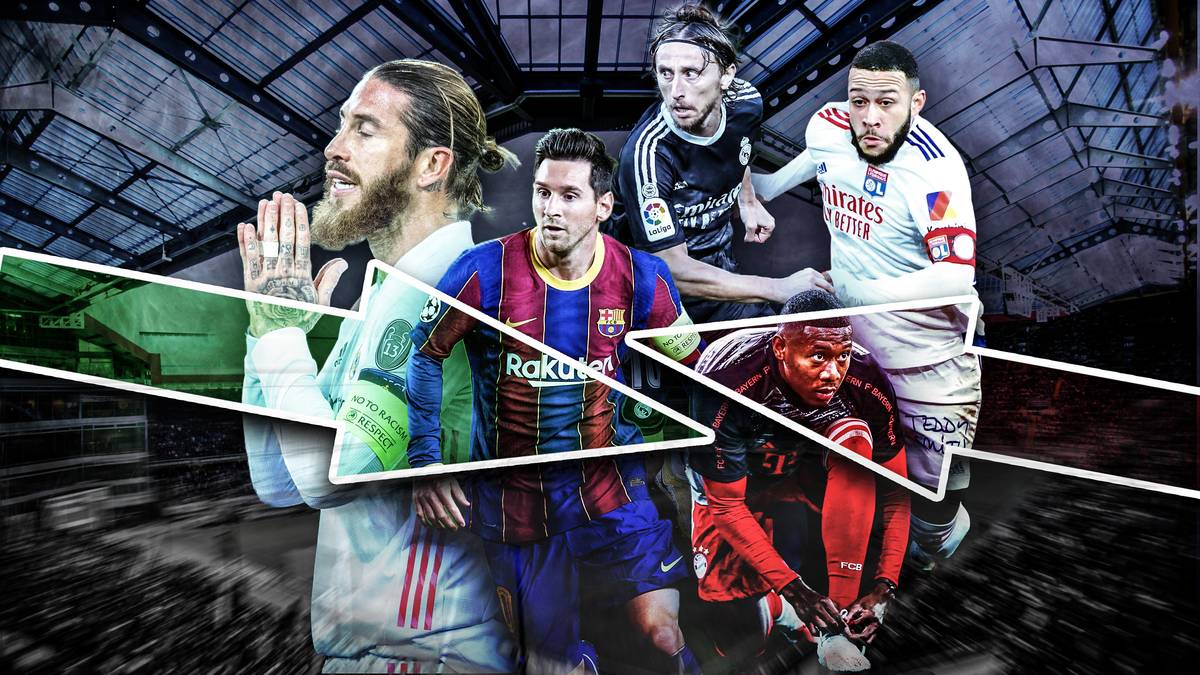 Transfermarkt-Show: Messi, Ramos, Alaba, Depay und Modric im Sommer ablösefrei