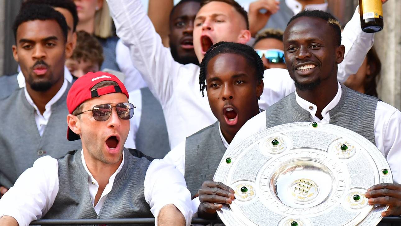 Sadio Mané (r.), Mathys Tel und auch Ryan Gravenberch (hinten links) prägten Bayern viel weniger als gedacht